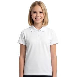 %100 Pamuk ve Okul Tarz T-Shirt Kız Çocuk 5-16 Yaş 12728AT MODANINO