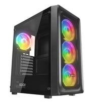 Rampage Armor V2 4X120MM Rgb Fanlı 600W 80PLUS Bronze Midt Atx Gamıng Kasa
