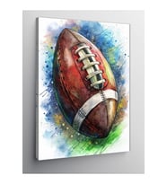 Kanvas Tablo Amerikan Futbol Topu 100 X 140 Cnvsdkey-124337-100-140