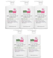 Sebamed Yüz ve Vücut Temizleyici Likit 300 ML (5 Li Set)