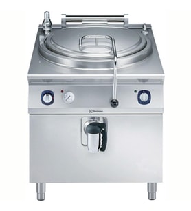 Electrolux Professional 100 Lt Elektrikli Silindirik Kaynatma Kazanı, Aısı316, İndirek Isıtmalı, Basınç Sviçli, Cekete Otomatik Su Doldurma - 800 Mm E9BSEHIPFR