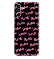 Samsung A23 A31 A32 A50 A51 A52 A53 A70 Kılıf Desenli Silikon Barbie 1404