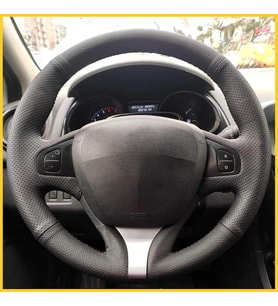 Clio 4 FAZ 1 2014-2017 Araca Özel Direksiyon Kılıfı (Makyajlı Kasalara Uyumlu Değildir) (Karışık)