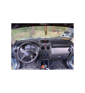 1993-2003 Modellerine Uygun Peugeot Partnertorpido Koruma Halısı Kenar Renk Siyah