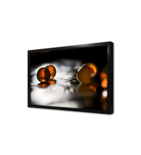 Modern Soyut Tasarım Çerçeveli Mdf Tablo