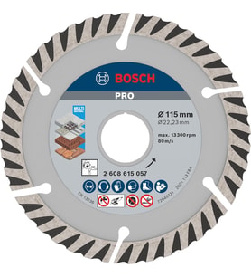 Bosch Professional Accessories Elmas Kesme Ve Delme Aksesuarları, Disk, Gri, 1 Adet (Standart)