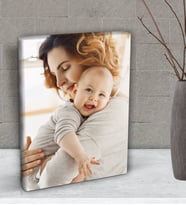 BK Gift Kişiye Özel Fotoğraflı Dekoratif Mini Kanvas Tablo 15x20cm-1 - Anneye Hediye, Anneler Günü Hediyesi