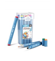 Rich Art X Sketch Duo Marker Çift Uçlu Marker Kalem 12 Renk Set 18046
