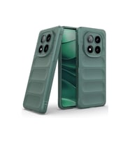 Xiaomi Redmi Note 14 Pro 4g Kılıf Optimum Silikon - Koyu Yeşil