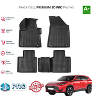 MG HS TURBO HYBRİD ARACA ÖZEL 3D PASPAS 2024 2025 2026