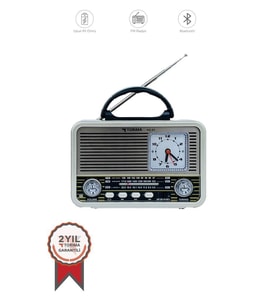 Torima Ns-03 Gold Nostajik Radyo Bluetooth Hoparlör (Altın)