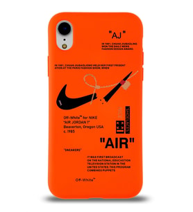 Apple iPhone XR Uyumlu Lansman Kılıf Sneakers Tasarımlı Altı Kapalı İçi Kadife Kaplı Silikon Kapak (Şeffaf)