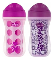 Chicco Isı Yalıtımlı Active Bardak 14+ Ay Kız