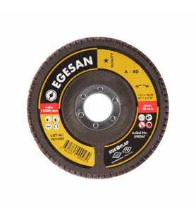 EGESAN QUALİTY 115 FLAP DİSK ZR 40 KUM (Karışık)