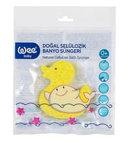 Wee Baby Doğal Selülozik Banyo Süngeri 915 Sarı Ördek