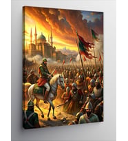 Kanvas Tablo İstanbul'Un Fethi 1453