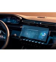 Peugeot 508 10 inç Ekran Koruyucu Multimedya Şeffaf Nano
