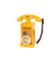Dekoratif Metal Ahizeli Telefon Kumbara Biblo Hediyelik