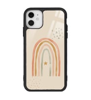 iPhone 11 Suluboya Art Tasarımlı Glossy Telefon Kılıfı