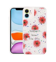 Uyumlu Model Apple iPhone 11 Kılıf Kamera Korumalı Sert Desenli Pami Kapak