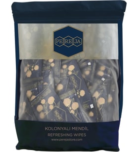 Lexroo Kolonyalı Mendil 5x10 Doypack Pudra x 50