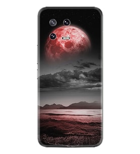 Xiaomi 13 Kılıf Resimli Desenli Silikon Platinium Series Red World 1836