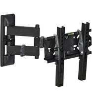 Hareketli Metal TV Askı Aparatı, 32-42 inç Arası Ekranlara için, Tüm Tv Markaları ile Uyumlu, Duvar Asma Aparatı, Zengin Aksesuar Yüksek kalite Özel Tasarım ve Metal Kalınlığı, Akrobat Hareketli