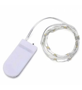 Peri Led Işıkince Pil Yataklı Şerit Led Kendinden Pilli Rengarenk  (1,5 Metre)