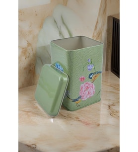 Kare Metal Saklama Kabı 11x11 Cm