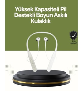 Spor Ve Günlük Kullanım İçin 100 Saatlik Kablosuz Kulaklık (Çok Renkli)