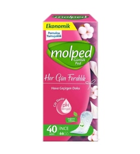 Molped Her Gün Ferahlık Ped Eko 40 Adet