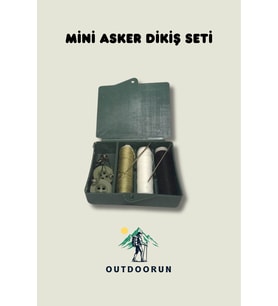 Mini Asker Dikiş Seti (Haki)