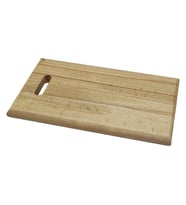 25X40CM KALIN=2.5CM AHŞAP KESİM PANOSU - ET TAHTASI EL GEÇMELİ KULP (5343)