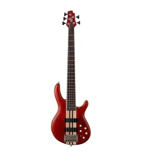 Cort A5PLUS FMMH OPBC Bas Gitar  5 Telli Aktif - Siyah Kiraz