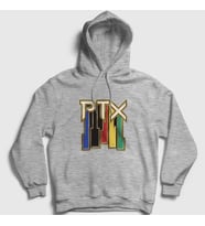 Presmono Unisex Gri Vintage Pentatonix Kapüşonlu Sweatshirt 75851tt (Gri)