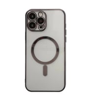 İphone 14 Pro Kılıf Magneticsafe Lazer  - Siyah
