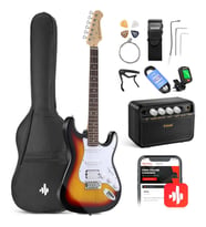 Donner DST-100S ST Elektro Gitar Seti (Sunburst)