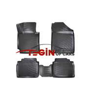 Hyundai İ30 2008 3D Havuzlu Paspas Siyah
