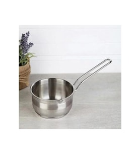 Çelik Kaçerola 14 Cm Çelik Sütlük Sosluk