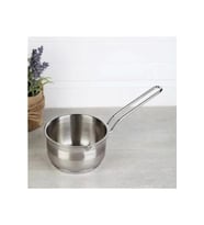 Çelik Kaçerola 14 Cm Çelik Sütlük Sosluk