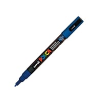 UNİ POSCA SU BAZLI POSTER MARKER 0.9-1.3 MAVİ PC-3M