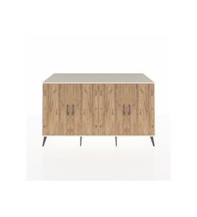 Kronos Konsol 4 Raflı 4 Kapaklı 176x59x99 Aytaşı-Çam