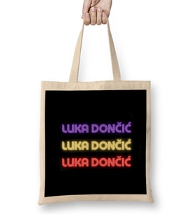 Luka Doncic - Basketball gifts Vntage Retro Rainbow Quotes For BOYS AND Dad Bez Çanta Uzun Saplı