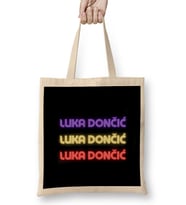 Luka Doncic - Basketball gifts Vntage Retro Rainbow Quotes For BOYS AND Dad Bez Çanta Uzun Saplı