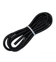 Silikon Kablo Siyah 12 AWG 1 Metre Prob Kablosu