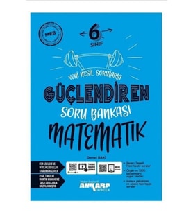 Ankara Yayıncılık Ankara Yayınları 6. Sınıf Matematik Güçlendiren Soru Bankası (Çok Renkli)