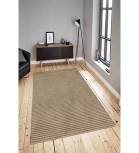 Dijital Baskılı Yıkanabilir Kaymaz Modern Renkli Salon Halısı Mutfak Halısı Yolluk ND-HY-1196 (Kahverengi)