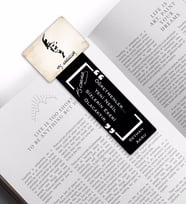 BK Gift Kişiye Özel İsimli Atatürk Temalı Ahşap Kitap Ayracı-22