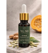 NUMI Naturals Kabak Çekirdeği Yağı 20 ml %100 Saf Pumpkin Seed Oil Saç ve Cilt Bakım Yağı