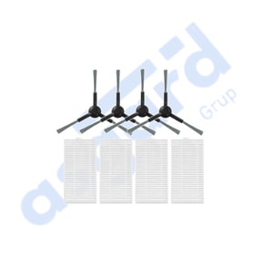 VİOMİ V5 – V5 PRO – ALPHA 2 PRO Uyumlu 4 Yan Fırça 4 Filtre PKT-iasgf0001022
